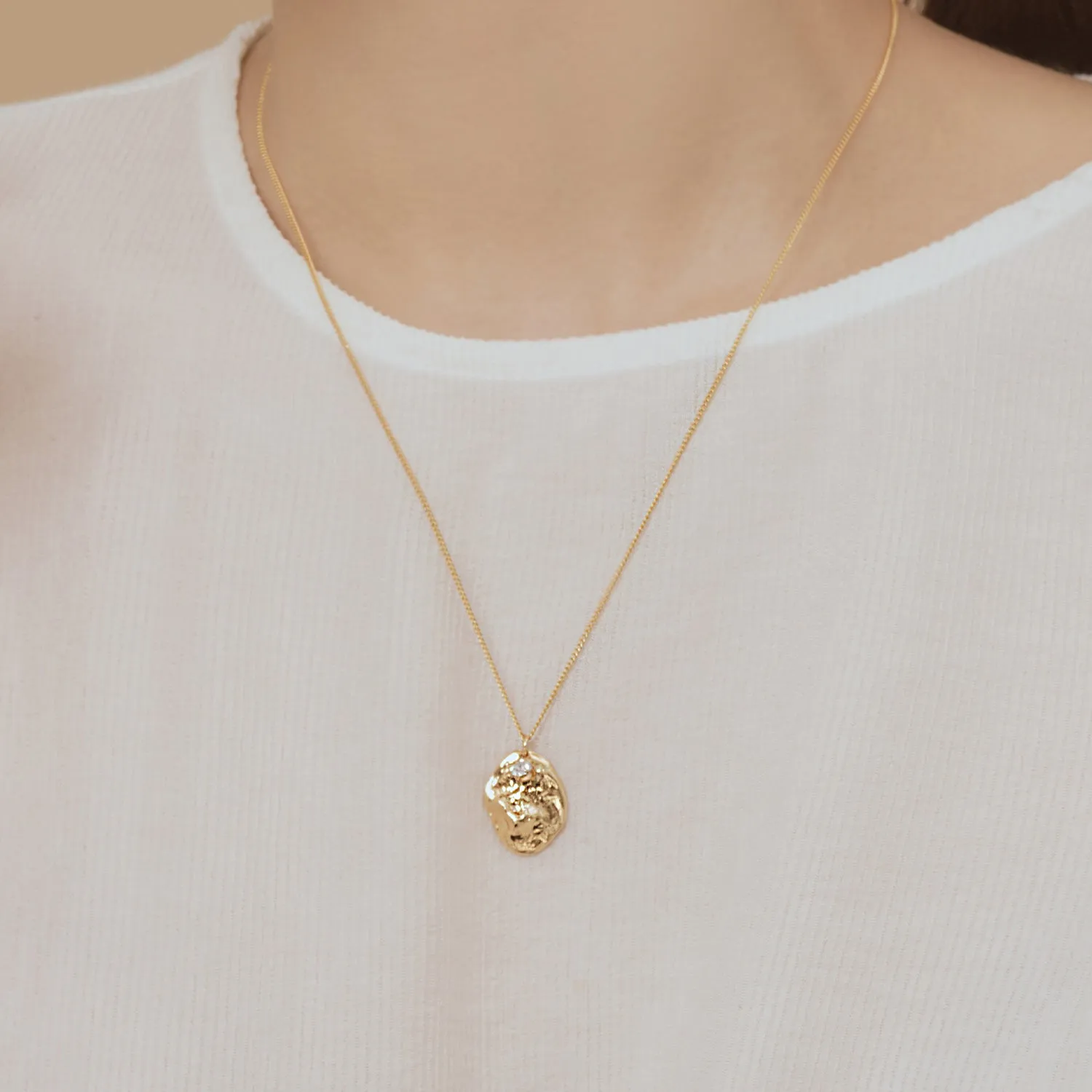 [TWICE tzuyu]Shine Point Necklace