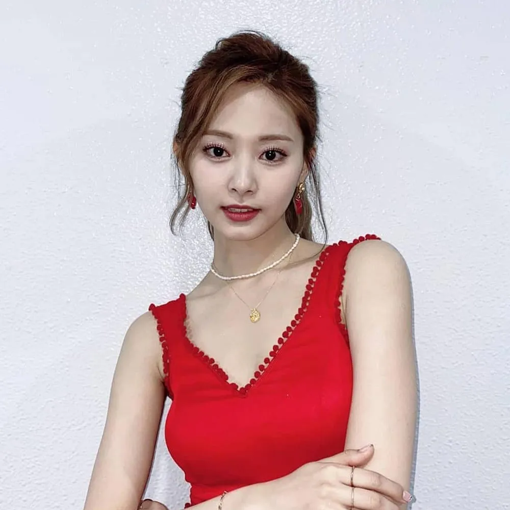 [TWICE tzuyu]Shine Point Necklace