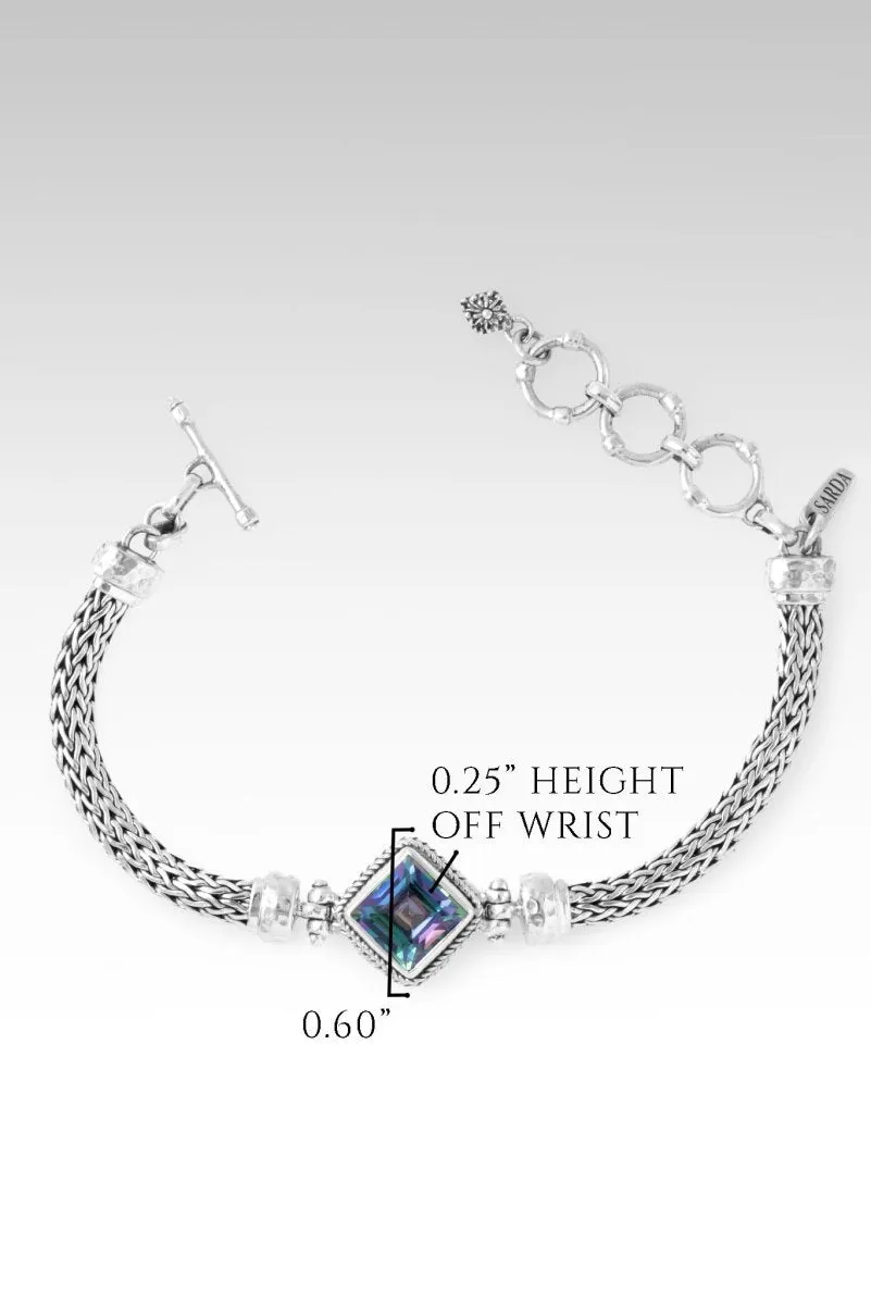 Unbreakable Trust Bracelet? in Sparkling Rave? Mystic Quartz