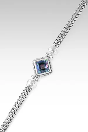 Unbreakable Trust Bracelet? in Sparkling Rave? Mystic Quartz