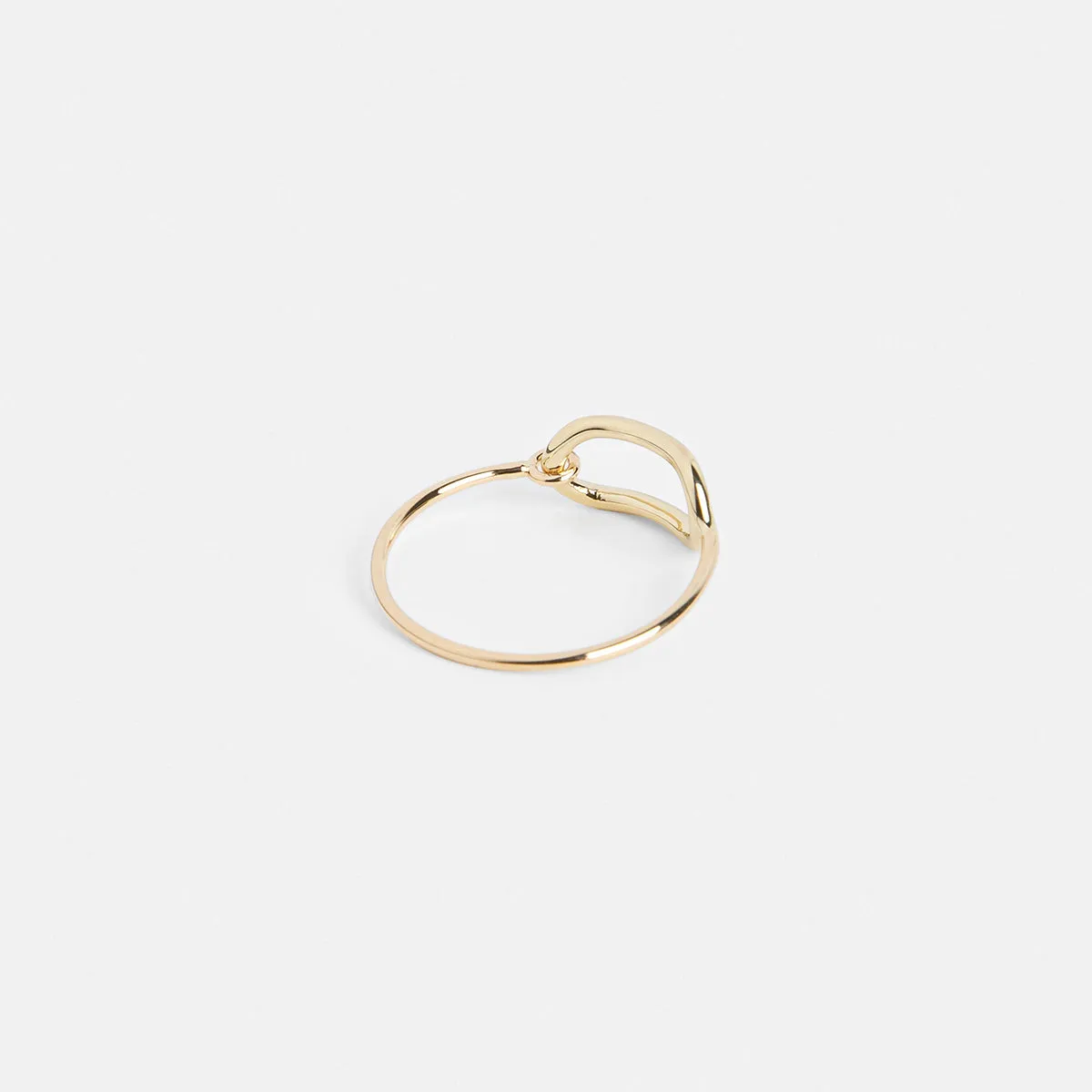 Vel Ring in White Gold
