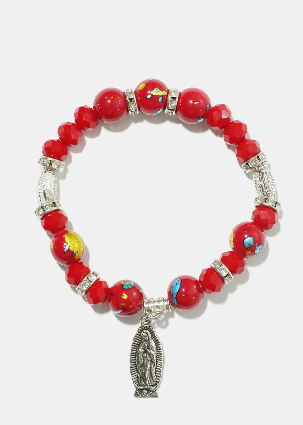 Virgin Mary Bead Bracelet