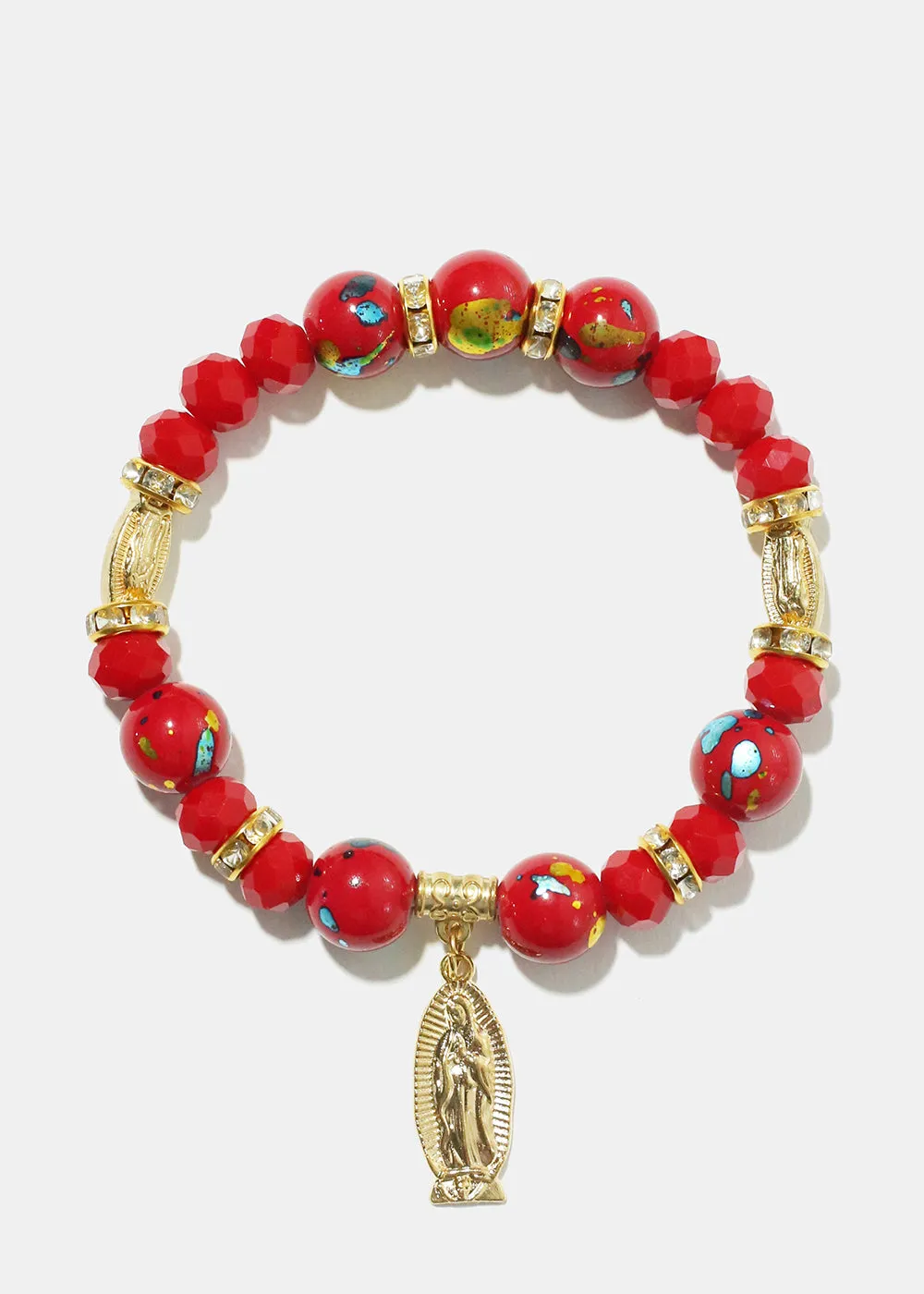 Virgin Mary Bead Bracelet