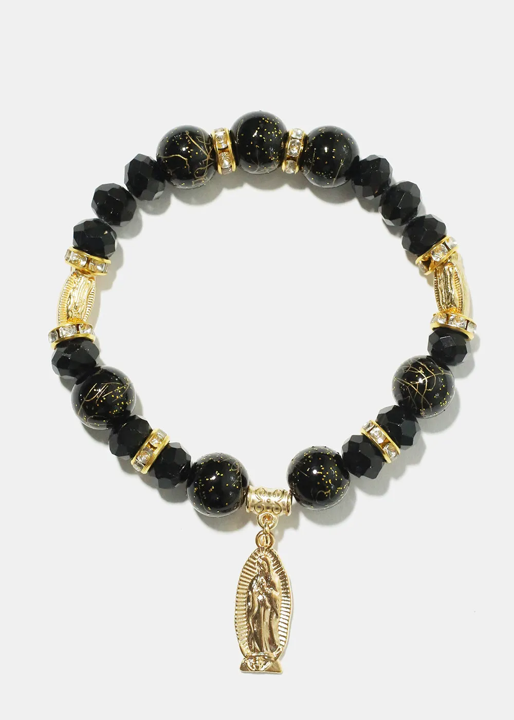 Virgin Mary Bead Bracelet