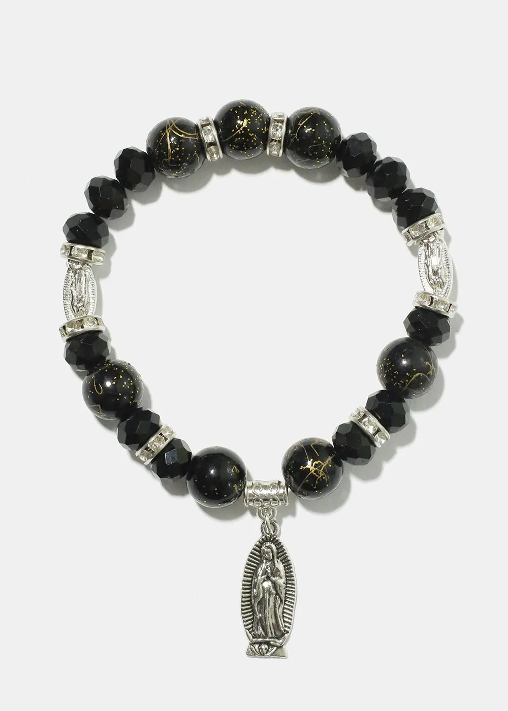 Virgin Mary Bead Bracelet