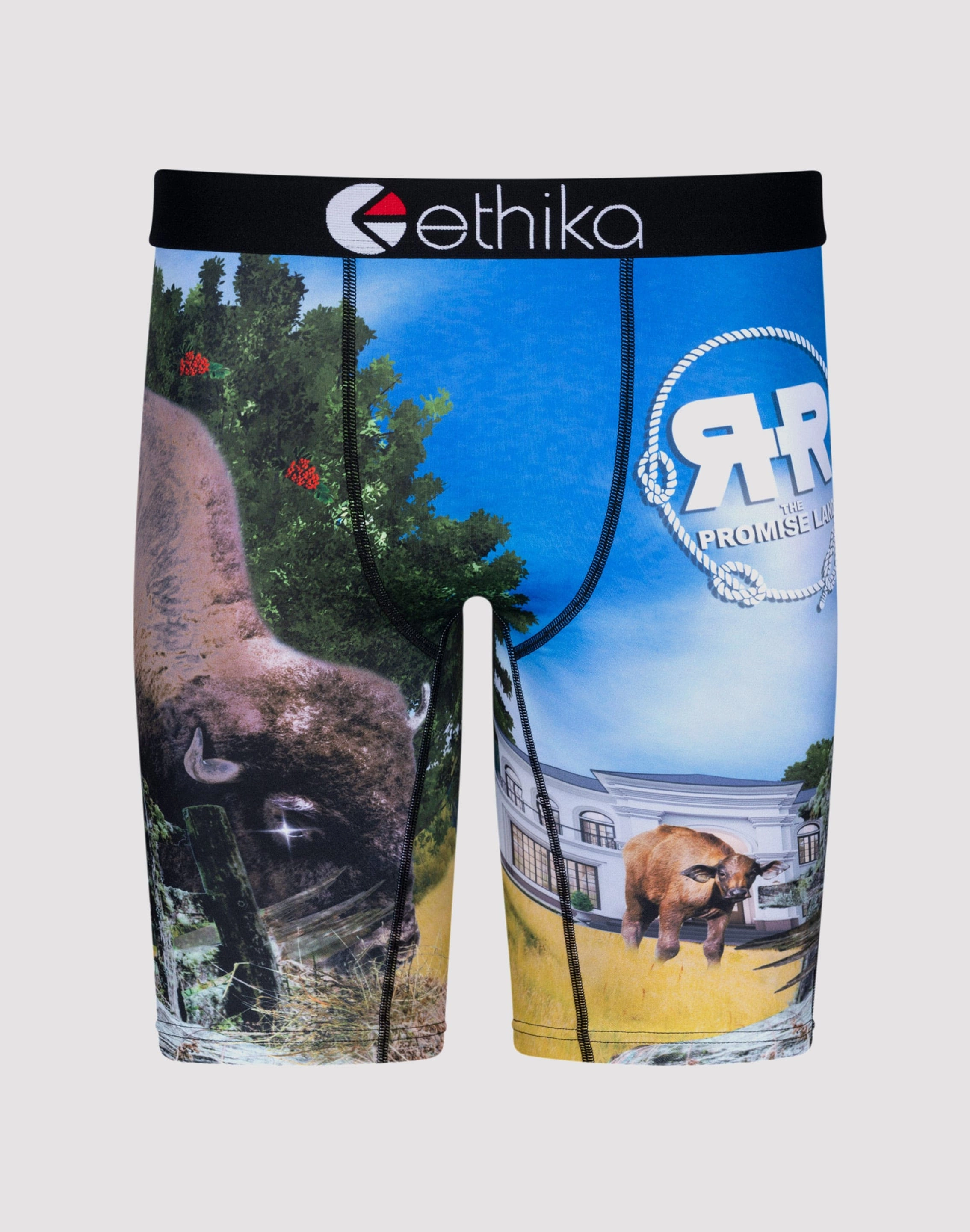 Wardrobe staples Ethika Bustin Buffalo Boxer Briefs Linen - crafted fashion