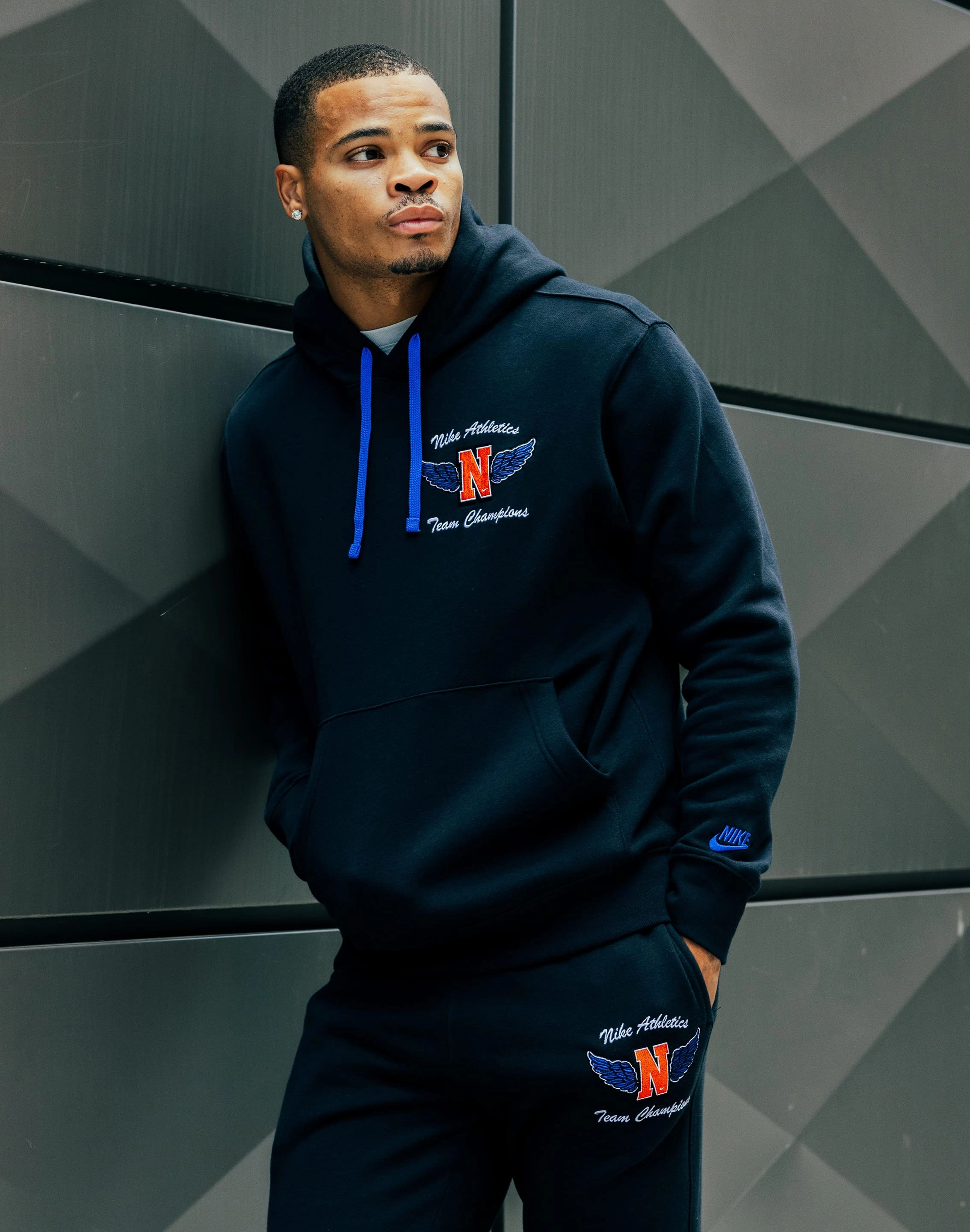 Wardrobe staples Nike Swoosh High Club Fleece Pullover Hoodie Fashion swaps