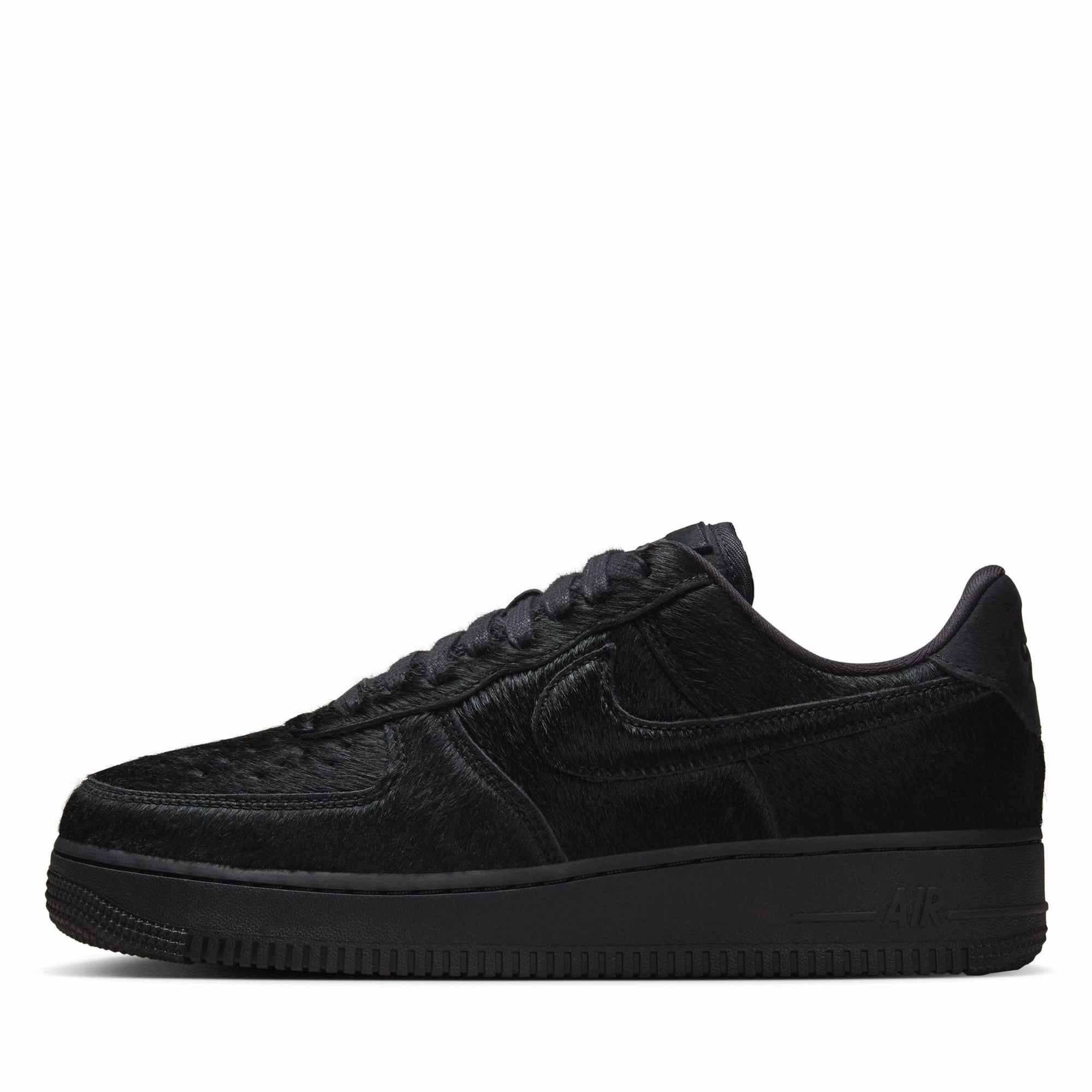 Women's Nike Air Force 1 '07 'Pony Hair' - Black/Black
