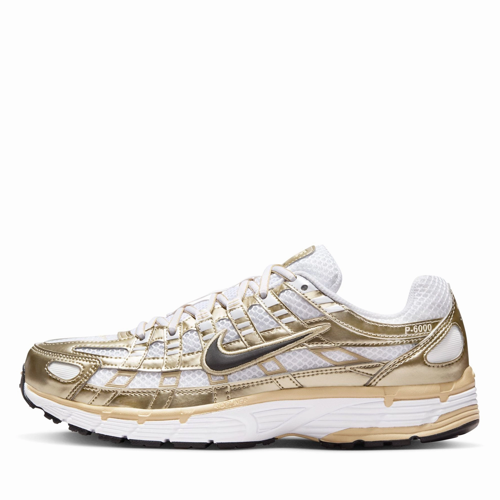 Women's Nike P-6000 Gold - White/Black
