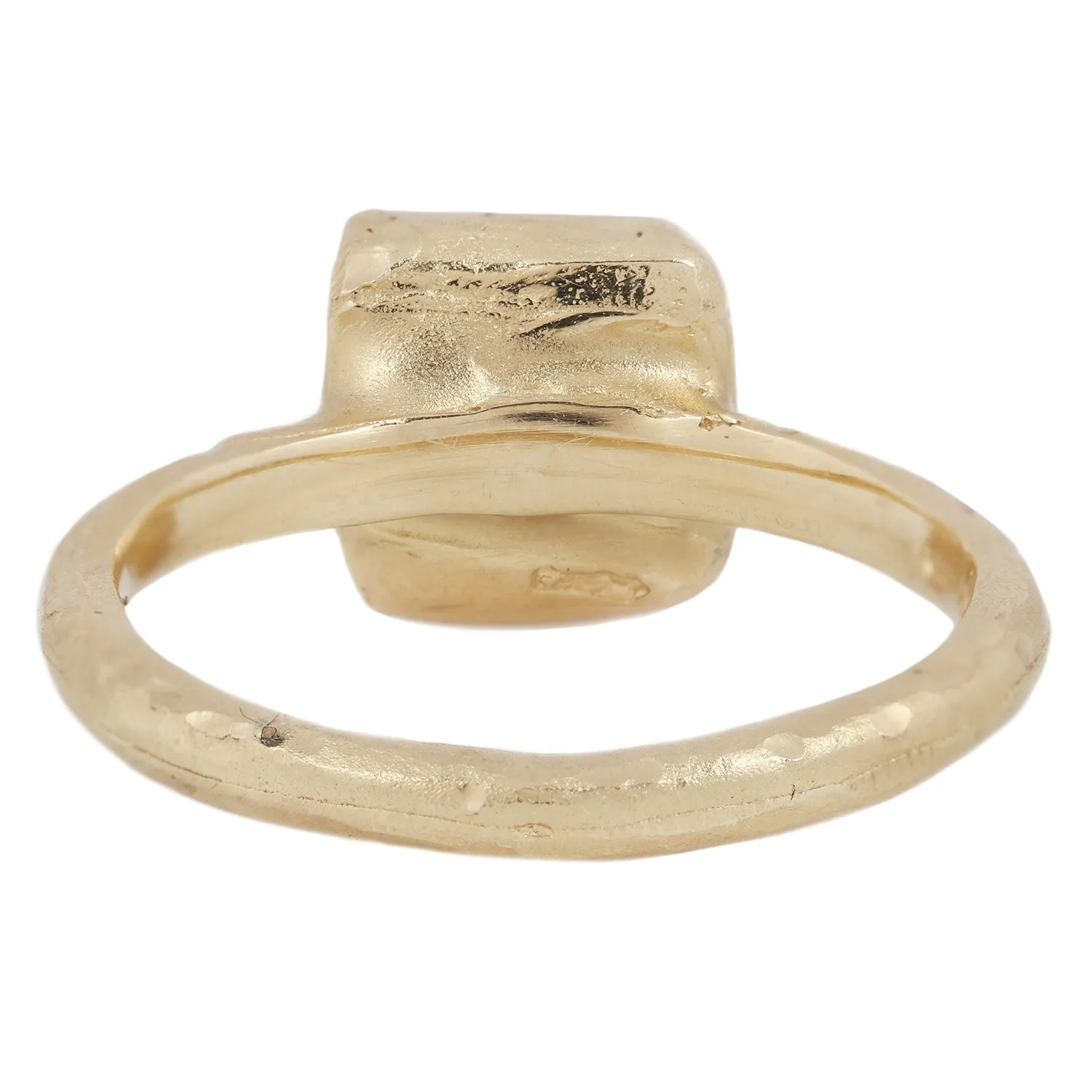 X Soft Green Diamond Ring
