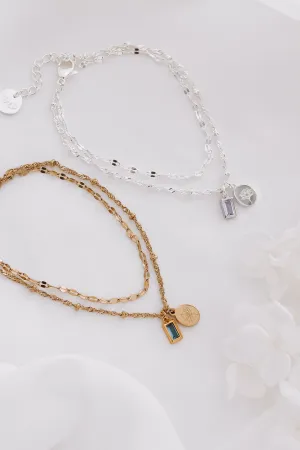 Zeta - Stainless Steel Engraved Bracelet