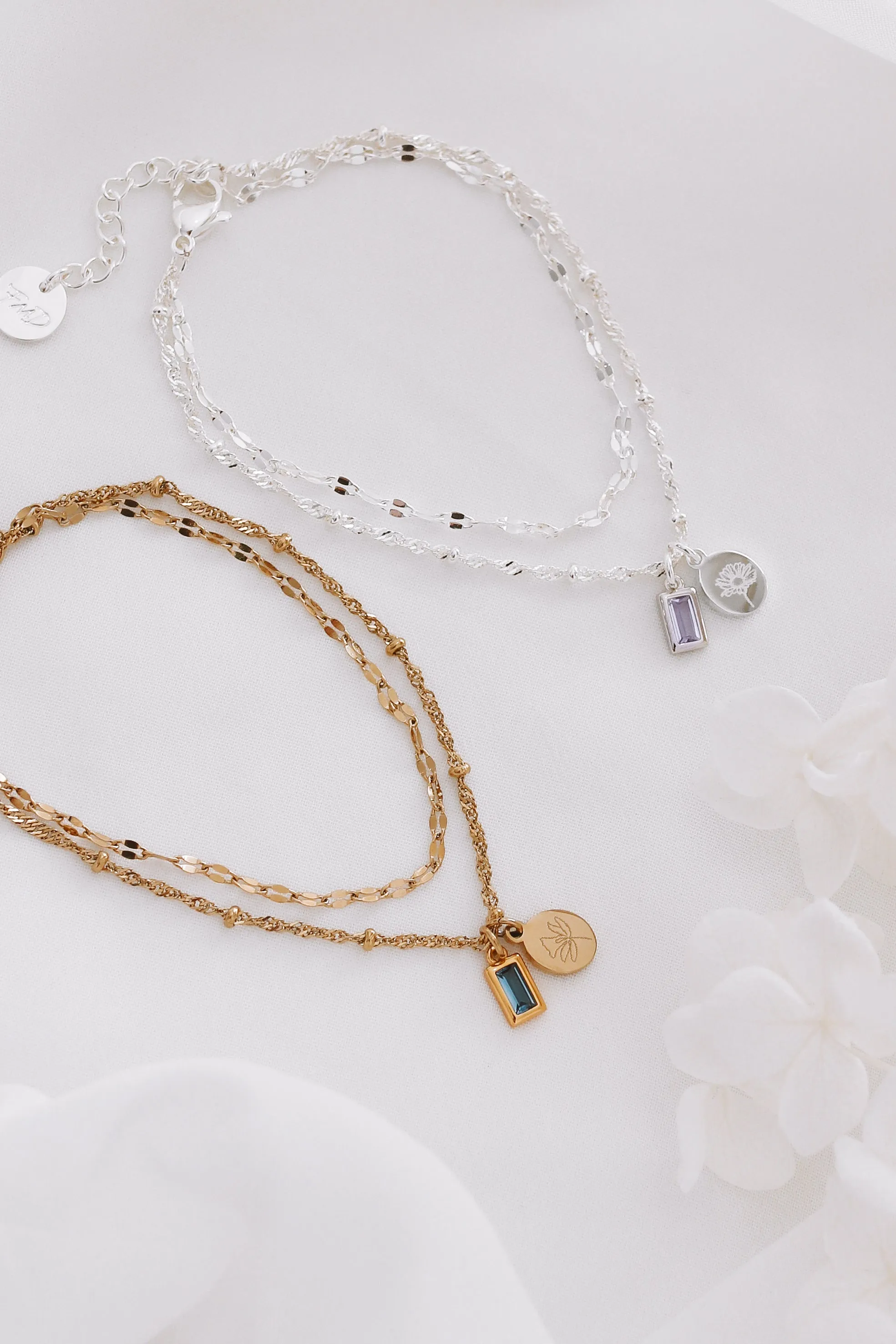 Zeta - Stainless Steel Engraved Bracelet