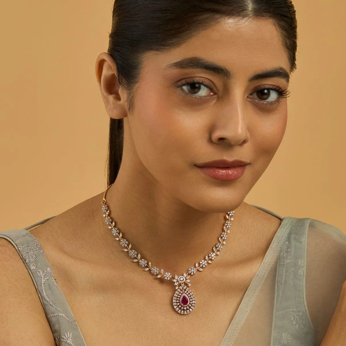 Zircon Necklace 180960